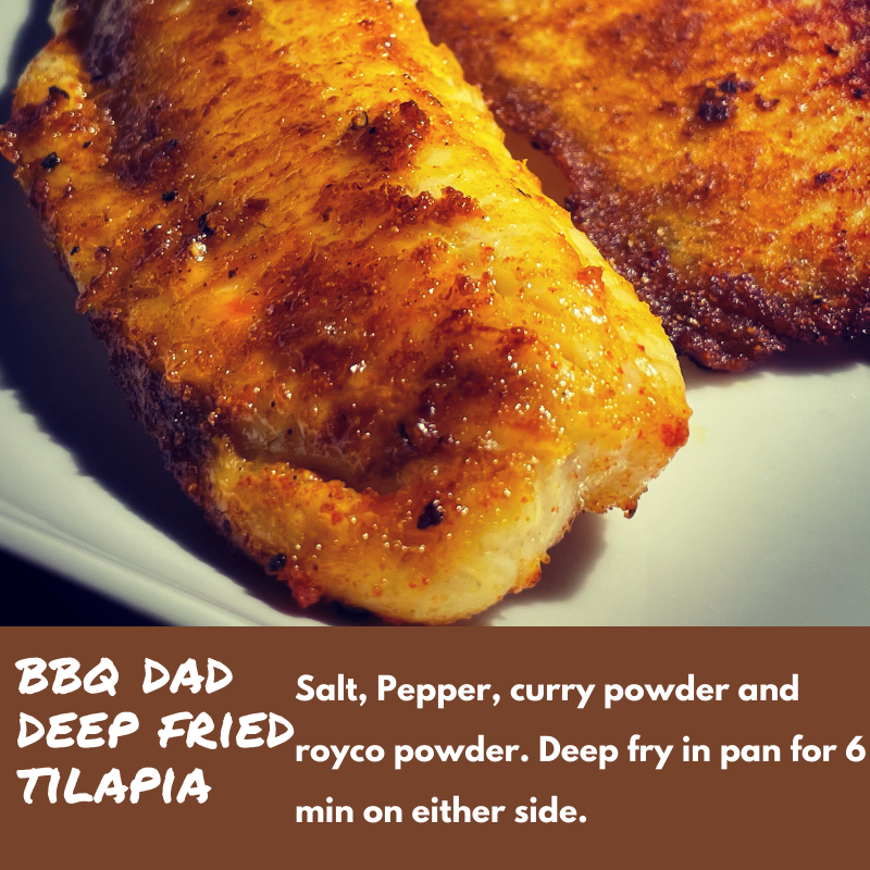 Bbqdad deep dried tilapia #celebratebbqdad