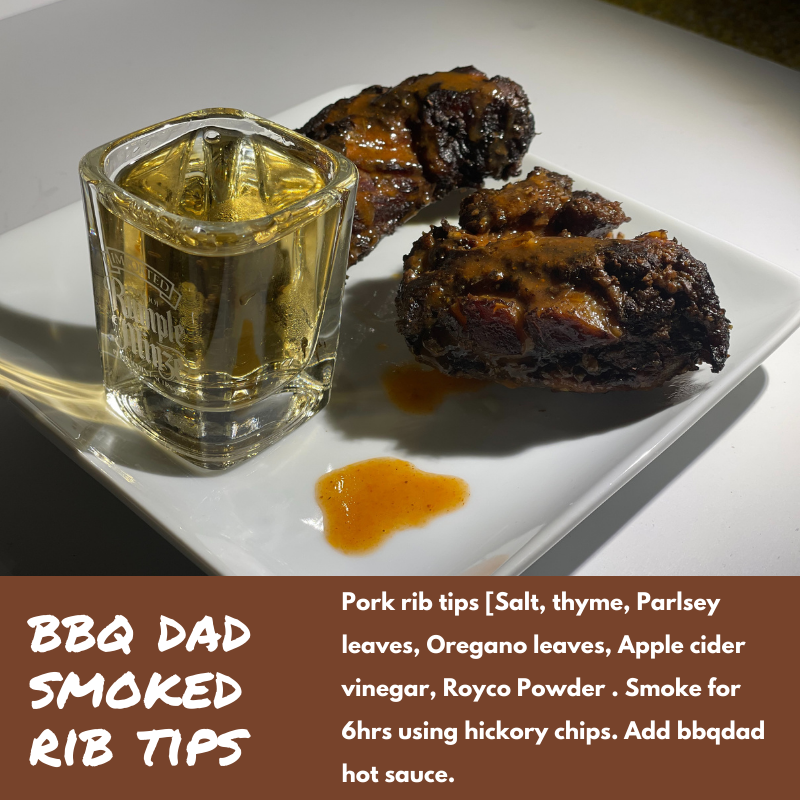 Bbqdad Pork Rib tips #celebratebbqdad
